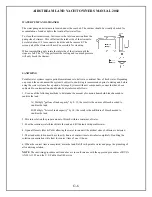 Предварительный просмотр 60 страницы Airstream 2002 LAND YACHT User Manual