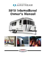Airstream 2019 International Owner'S Manual preview