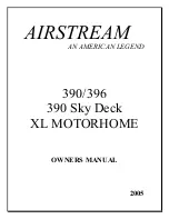 Airstream 360 XL Owner'S Manual preview