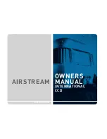 Preview for 1 page of Airstream INTERNATIONAL CCD Owner'S Manual