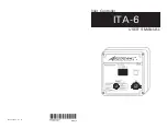 Preview for 1 page of Airstream ITA-6 User Manual