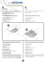 Предварительный просмотр 4 страницы AirTechnic Ecr F Series User Manual