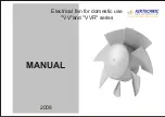 AirTechnic VV Series Manual предпросмотр