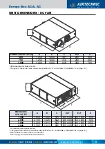 Предварительный просмотр 9 страницы Airtecnic ENERGY BOX AC Operation Manual