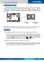 Предварительный просмотр 27 страницы Airtecnic ENERGY BOX AC Operation Manual