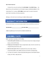 Preview for 4 page of AirTEK Fitness AT-1000B Manual