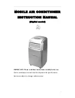 Preview for 1 page of AirTek MOB-10KDCHR Instruction Manual And Use