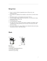 Preview for 5 page of AirTek MOB-10KDCHR Instruction Manual And Use