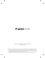 Preview for 20 page of Airtel SH960S-AT Owner'S Manual