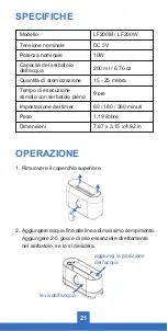 Preview for 22 page of Airthereal LF200M User Manual