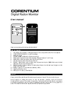 Preview for 1 page of Airthings CORENTIUM User Manual