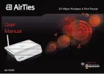 Preview for 1 page of AirTies Air 4240 User Manual