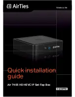 Предварительный просмотр 2 страницы AirTies Air 7405 Quick Installation Manual