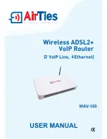 Предварительный просмотр 1 страницы AirTies WAV-180 User Manual