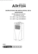 Preview for 1 page of Airton 409612 Instructions For Installation Manual