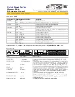 Preview for 3 page of AirTools Ulysses 8116 Quick Start Manual