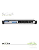 Preview for 1 page of AirTools Voice Processor 2x Quick Start Manual