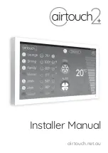 Предварительный просмотр 1 страницы AirTouch AirTouch 2 Installer Manual