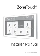 AirTouch ZoneTouch3 Installer Manual preview