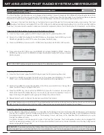 Preview for 28 page of AIRTRONICS MT-4 S User Manual