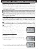 Предварительный просмотр 30 страницы AIRTRONICS MT-4 S User Manual