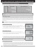 Предварительный просмотр 34 страницы AIRTRONICS MT-4 S User Manual