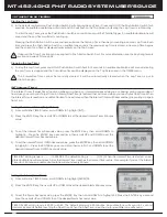 Preview for 44 page of AIRTRONICS MT-4 S User Manual