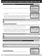 Preview for 62 page of AIRTRONICS MT-4 S User Manual