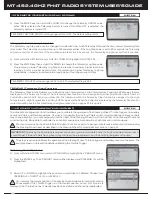 Preview for 68 page of AIRTRONICS MT-4 S User Manual