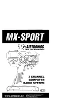 AIRTRONICS MX-Sport Instruction Manual предпросмотр