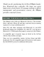 Preview for 5 page of AirTurn PEDpro Operating Manual