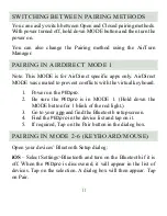 Preview for 11 page of AirTurn PEDpro Operating Manual