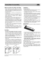 Предварительный просмотр 27 страницы Airuno IKT 302 Instructions For Fitting And Use