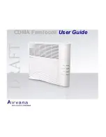 Preview for 1 page of Airvana CDMA Femtocell User Manual