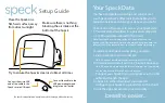 Preview for 1 page of Airviz speck Setup Manual