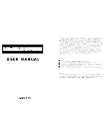 Preview for 1 page of airwave AWV315 User Manual