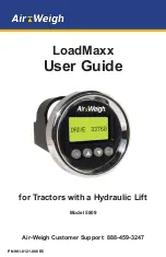 Preview for 1 page of airweigh LoadMaxx 5809 User Manual