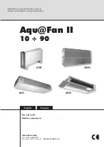 Preview for 1 page of Airwell AHC 10 Installation And Maintenance Manual