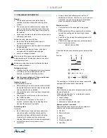 Preview for 22 page of Airwell Airflow 2020 Installation And Operating Manual