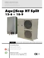 Предварительный просмотр 1 страницы Airwell Aqu@Scop HT SPLIT 12-6 Installation Instruction