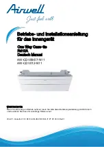 Preview for 48 page of Airwell AW-CDV012-N11 User & Installation Manual