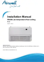 Airwell AW-FWDB018-N91 Installation Manual preview