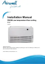 Preview for 2 page of Airwell AW-FWDB018-N91 Installation Manual