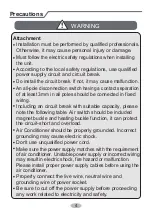 Preview for 8 page of Airwell AW-YHDL009-H91 Installation Manual