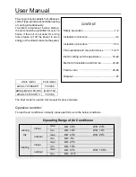 Preview for 2 page of Airwell AWAU-B-YCV150-H13 Installation Manual