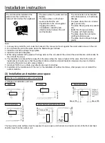 Preview for 8 page of Airwell AWAU-YCV080-H11 Manual