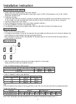 Preview for 11 page of Airwell AWAU-YCV080-H11 Manual