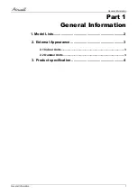 Preview for 3 page of Airwell AWAU-YCZ218-H11 Service Manual