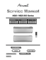 Preview for 1 page of Airwell AWAU-YDD009-H11 Service Manual