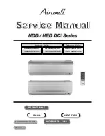 Preview for 1 page of Airwell AWAU-YDD018-H11 Service Manual